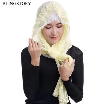 BLINGSTORY Middle East Arabia Islamic Hijabs Muslim Scarves Lace Head Scarf Cap Muslim Hijab Drop-Shipping KKD601 
BLINGSTORY Middle East Arabia Islamic Hijabs Muslim Scarves Lace Head Scarf Cap Muslim Hijab Drop-Shipping KKD601