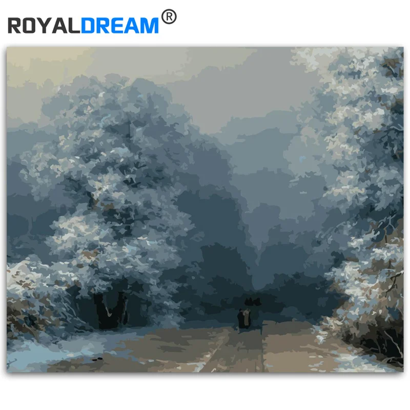 ROYALDREAM Strolling After Snow Landscape DIY Painting By Numbers Kits Coloring Paint By Numbers Modern Wall Art Picture Gift
ROYALDREAM Strolling After Snow Landscape DIY Painting By Numbers Kits Coloring Paint By Numbers Modern Wall Art Picture Gift