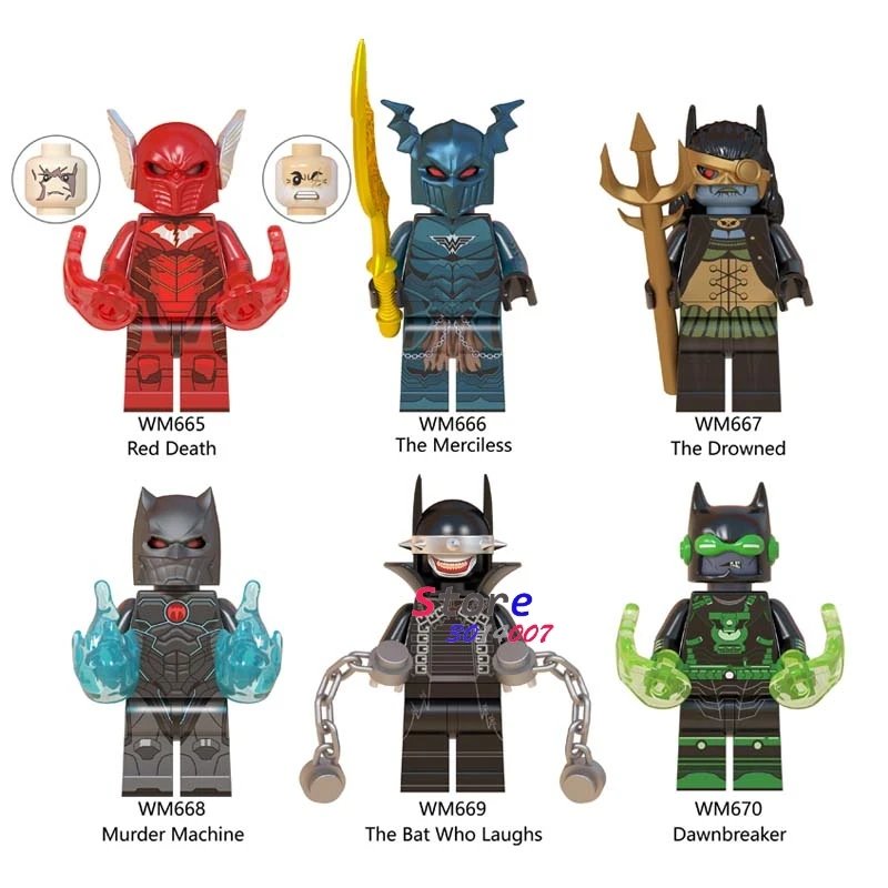 Single DC Superhero Batman Dark Nights Red Death The Merciless The Bat Who Laughs Drawnbreaker building blocks Kids Toys
Single DC Superhero Batman Dark Nights Red Death The Merciless The Bat Who Laughs Drawnbreaker building blocks Kids Toys