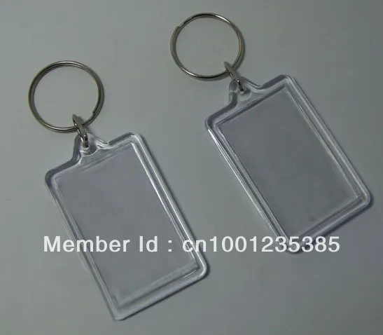 Free shipping Acrylic Rectangle Keychains Insert 1.72"x 1.1" Photo Keyring (Key ring chain) 100pcs/lot
Free shipping Acrylic Rectangle Keychains Insert 1.72"x 1.1" Photo Keyring (Key ring chain) 100pcs/lot