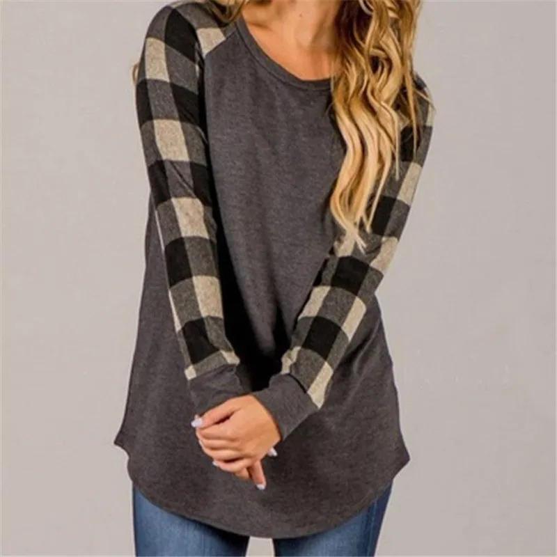 2017-New-Arrival-Plaid-Splic-Tee-Tops-Women-Ropa-Mujer-Basic-Plain-O-Neck-Long-Sleeve.jpg_640x640