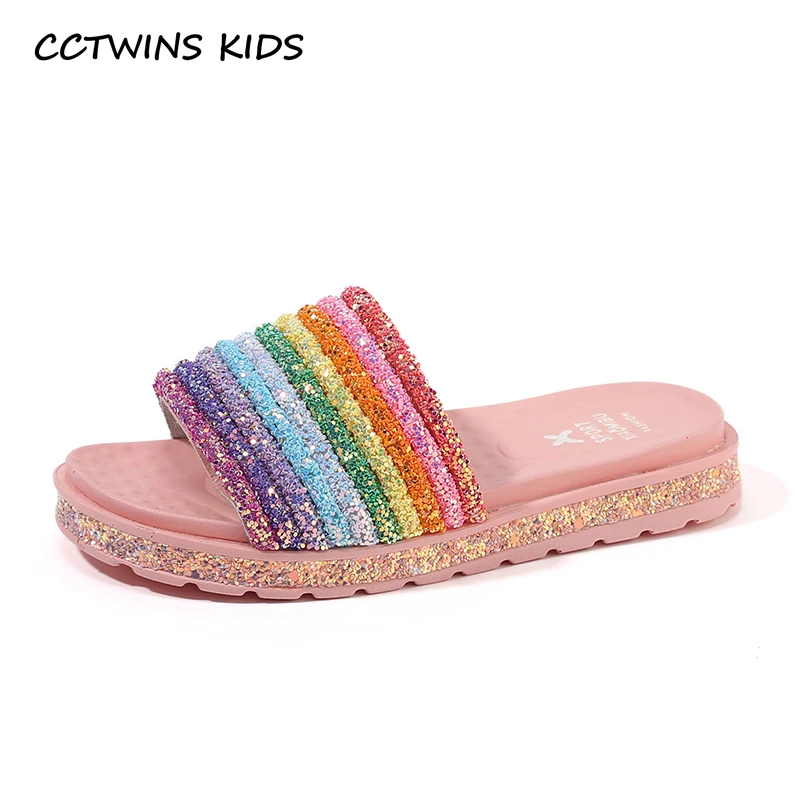CCTWINS Kids Shoes 2019 Summer Fashion Girls Glitter Rainbow Sandals Children Cute Casual Non-Slip Slippers Toddler Shoe SD027
CCTWINS Kids Shoes 2019 Summer Fashion Girls Glitter Rainbow Sandals Children Cute Casual Non-Slip Slippers Toddler Shoe SD027