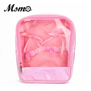 MSMO BJD 1/6 BLYTHE Transparent Hologram Laser Backpack School Bag Harajuku Knot Holographic Backpack
MSMO BJD 1/6 BLYTHE Transparent Hologram Laser Backpack School Bag Harajuku Knot Holographic Backpack
