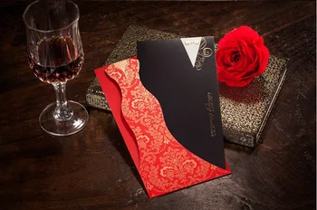 Bride and Black groom Wedding Invitations,red invitation card with the dress of European style Printable&Customizable Wholesale
Bride and Black groom Wedding Invitations,red invitation card with the dress of European style Printable&Customizable Wholesale