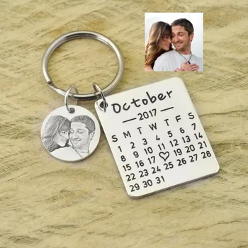 Personalized Calendar Keychain Hand Stamped Calendar Special Day Calendar Anniversary Wedding Gift Photo Keychain
Personalized Calendar Keychain Hand Stamped Calendar Special Day Calendar Anniversary Wedding Gift Photo Keychain