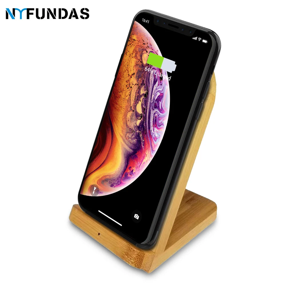NYFundas bamboo wireless phone holder stand charger station for samsung galaxy s10 s9 s8 plus s10e s10+ s7 s6 edge + note 9 dock
NYFundas bamboo wireless phone holder stand charger station for samsung galaxy s10 s9 s8 plus s10e s10+ s7 s6 edge + note 9 dock