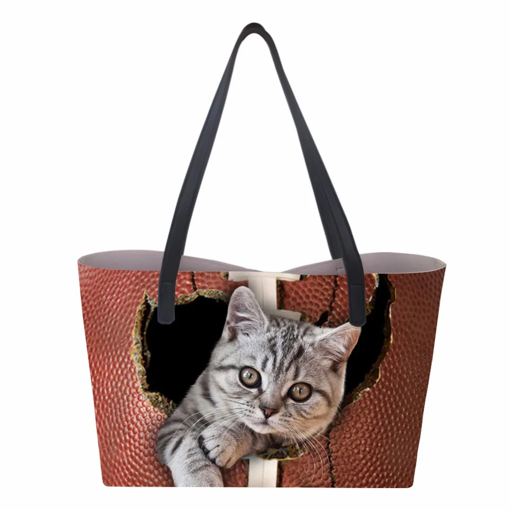Customized Lovely Cat Travel Duffel Bag Women Travel Shoulder Bag Handbags Beach Large Capacity Shopping Bags with Small Wallet
Customized Lovely Cat Travel Duffel Bag Women Travel Shoulder Bag Handbags Beach Large Capacity Shopping Bags with Small Wallet
