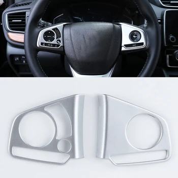 For Honda CR-V CRV 2017 2018 ABS Plastic Steering Wheel Button Decorative Cover Trim sticker Car styling auto accessories
For Honda CR-V CRV 2017 2018 ABS Plastic Steering Wheel Button Decorative Cover Trim sticker Car styling auto accessories