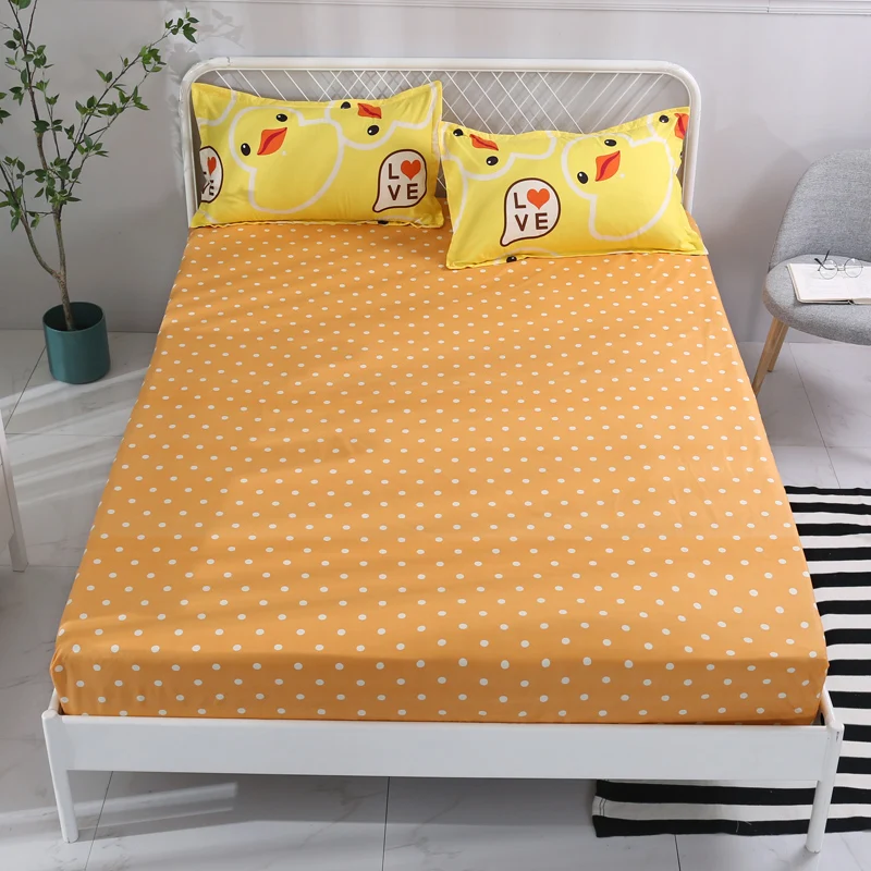 High Quality Yellow Dot Printing Bed Mattress Cover Protector Air-Permeable Home Textile Mattress Cover Grippers Bed Linens
High Quality Yellow Dot Printing Bed Mattress Cover Protector Air-Permeable Home Textile Mattress Cover Grippers Bed Linens