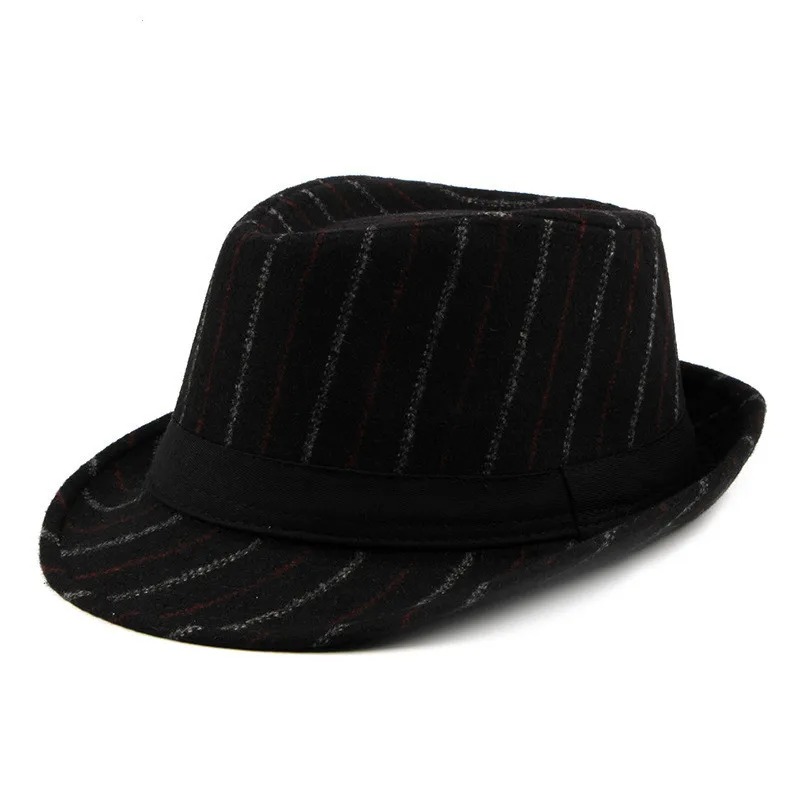 2019 New Pattern Men's Jazz Cap British Style Fedoras Striped Bowler Hats For Men British Style Sir's Hat
2019 New Pattern Men's Jazz Cap British Style Fedoras Striped Bowler Hats For Men British Style Sir's Hat