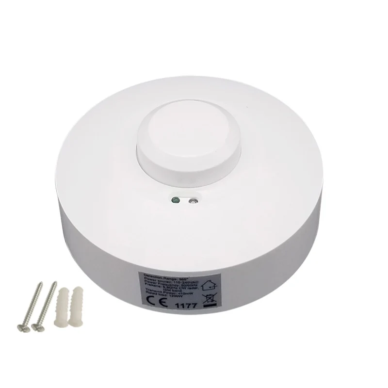 Microwave Radar Sensor Switch 110V 220V Auto Induction Motion Sensor Detector Panel Ceiling Light Stairs Human Radar Switche
Microwave Radar Sensor Switch 110V 220V Auto Induction Motion Sensor Detector Panel Ceiling Light Stairs Human Radar Switche