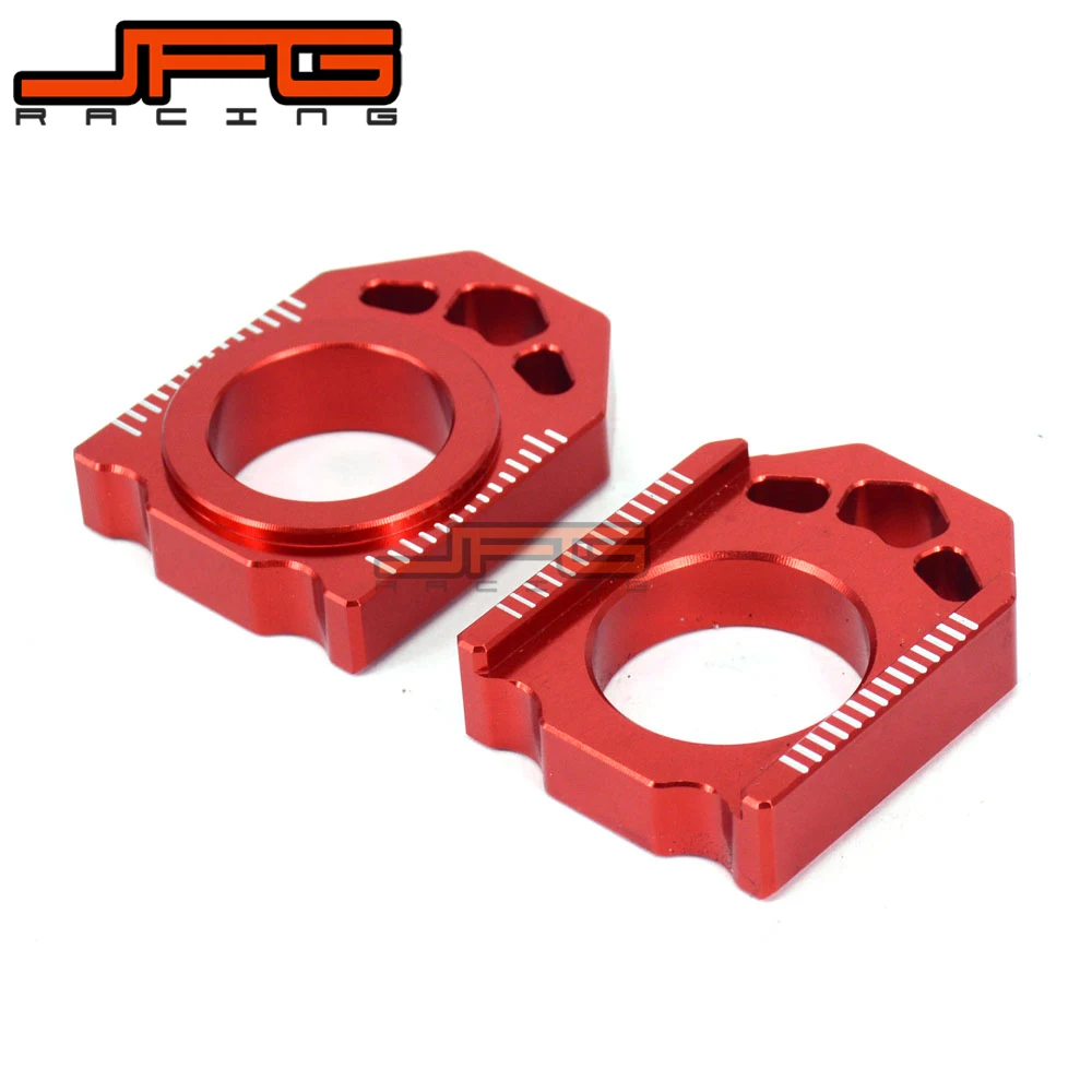 BILLET ALUMINUM REAR CHAIN ADJUSTER AXLE BLOCKS FOR CR125R 250R CRF250R CRF250X CRF250 CRF450R CRF450X CRF450 DIRT BIKE
BILLET ALUMINUM REAR CHAIN ADJUSTER AXLE BLOCKS FOR CR125R 250R CRF250R CRF250X CRF250 CRF450R CRF450X CRF450 DIRT BIKE