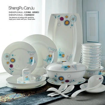 46piece set, fine bone china dinner plates and bowl set, kitchen cooking food container, decoration mariage, for microwave safe
46piece set, fine bone china dinner plates and bowl set, kitchen cooking food container, decoration mariage, for microwave safe