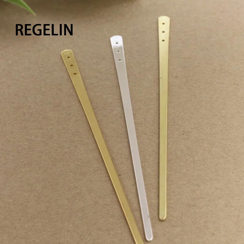 REGELIN Raw Brass silver Color Hair Sticks Hair Pins Blank Base Setting 5pcs/lot 150X7mm For Women Jewelry Bulks
REGELIN Raw Brass silver Color Hair Sticks Hair Pins Blank Base Setting 5pcs/lot 150X7mm For Women Jewelry Bulks