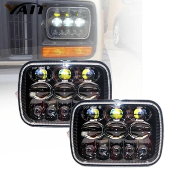 Yait LED 5"x 7" 6"X7" Projector Rectangular Headlights Assembly For 87-95 Jeep Wrangler YJ 85-87 Chevy Truck Offroad 2pcs
Yait LED 5"x 7" 6"X7" Projector Rectangular Headlights Assembly For 87-95 Jeep Wrangler YJ 85-87 Chevy Truck Offroad 2pcs
