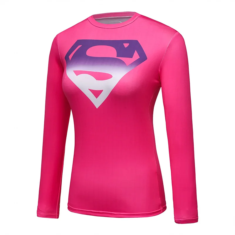 Ms T-shirt Superman Captain America Spider-Man Flash 3D Print Girl Shirt Woman Gyms Use Compressed Skinny Breathable T Shirt Top
Ms T-shirt Superman Captain America Spider-Man Flash 3D Print Girl Shirt Woman Gyms Use Compressed Skinny Breathable T Shirt Top