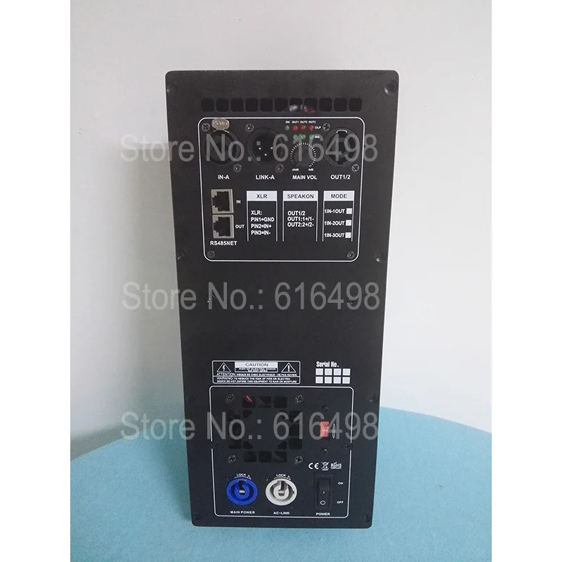 High Power 3 way Professional Speaker Plate Amplifier 1 input 3 output Class D Amplifier Board With DSP processor around
High Power 3 way Professional Speaker Plate Amplifier 1 input 3 output Class D Amplifier Board With DSP processor around