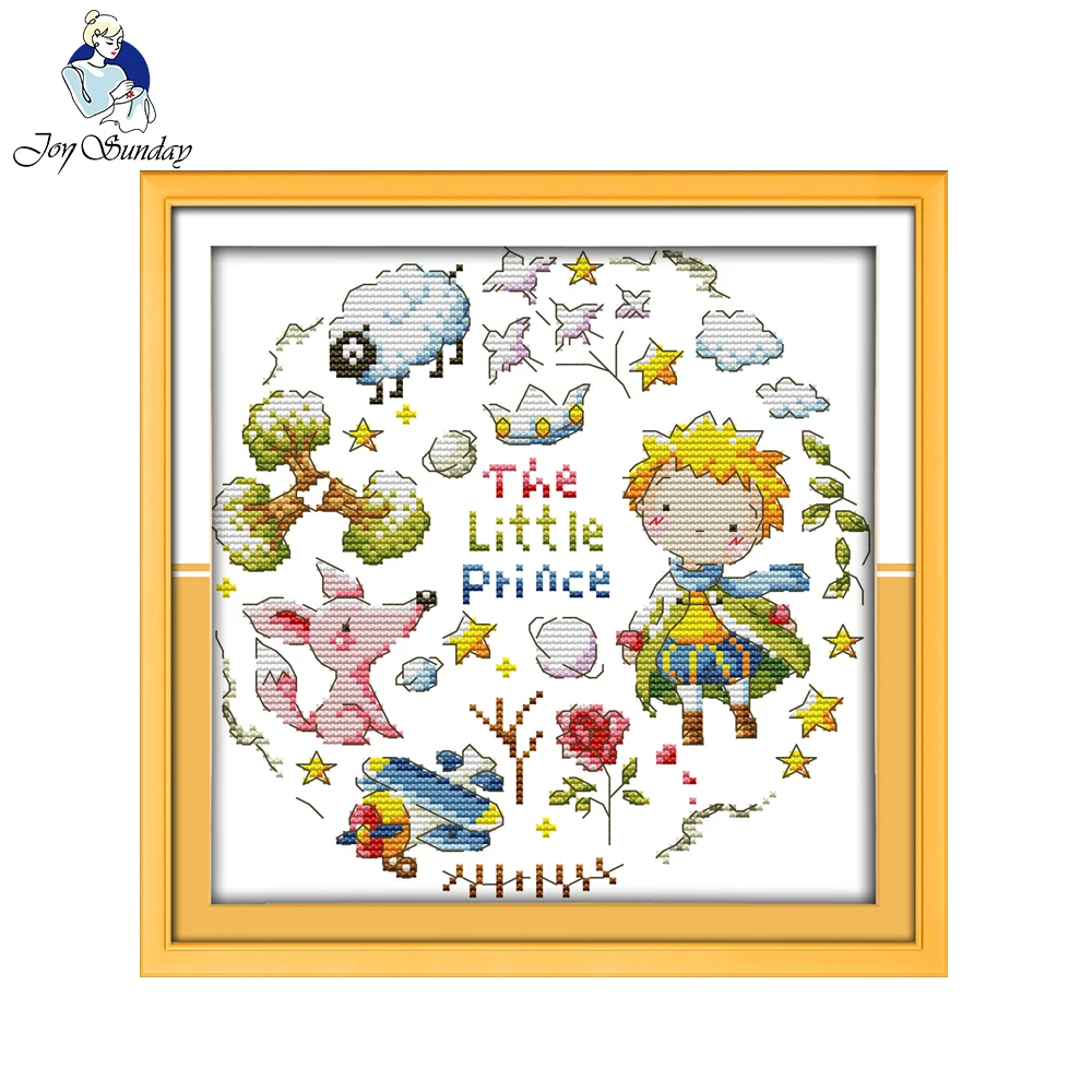 Joy sunday cartoon style The little prince small cross stitch patterns for kids hand made crafts
Joy sunday cartoon style The little prince small cross stitch patterns for kids hand made crafts
