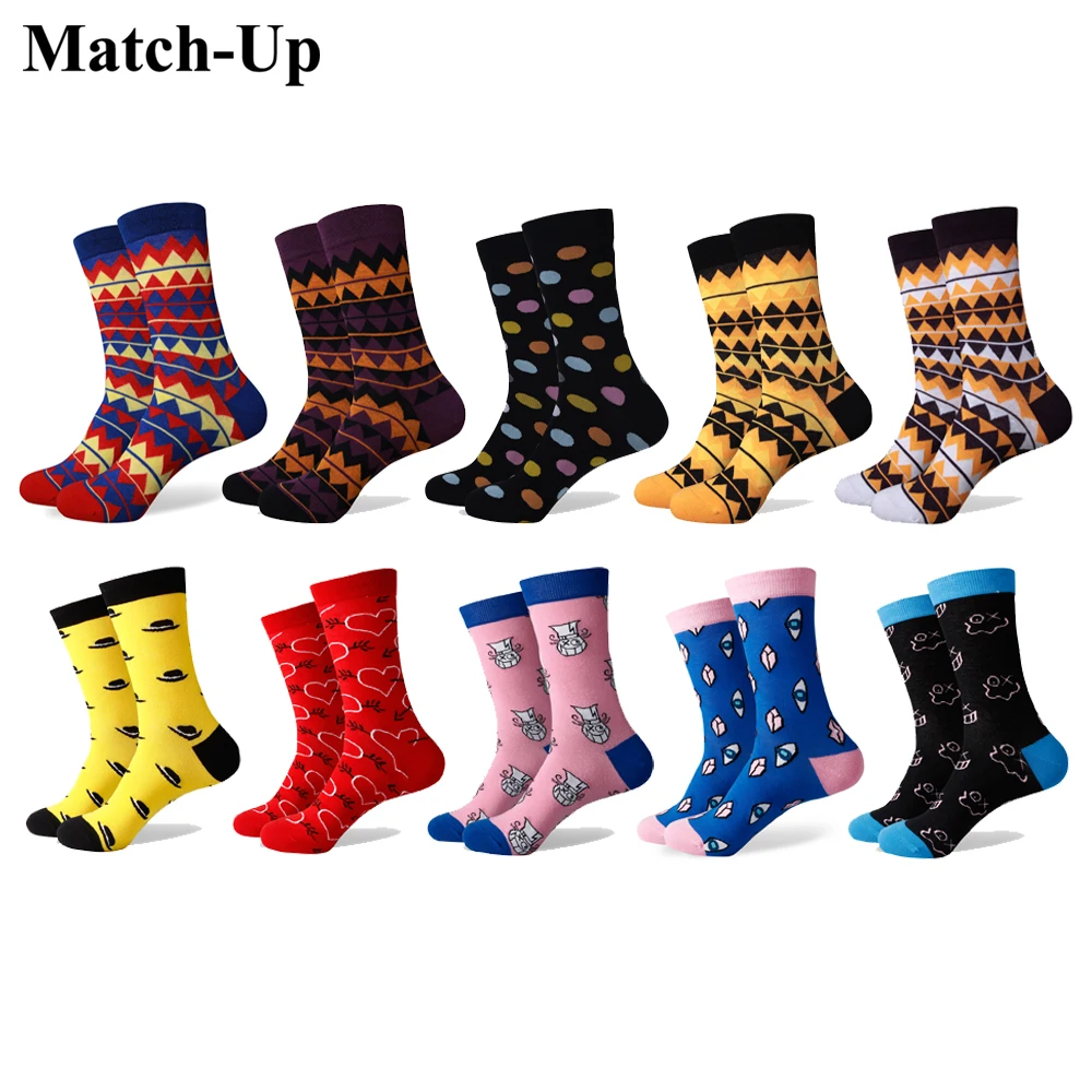 Match-Up Color cartoon pattern men's socks trend of cartoon Combed cotton socks(10 Pairs/lot)
Match-Up Color cartoon pattern men's socks trend of cartoon Combed cotton socks(10 Pairs/lot)