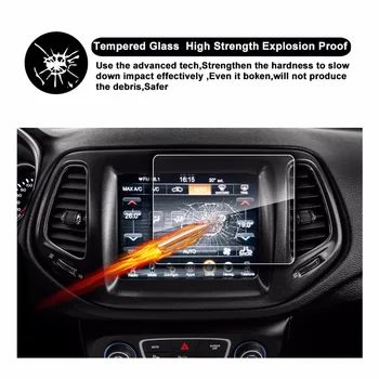 RUIYA 9H tempered glass screen protector for Jeep Compass Uconnect 8.4inch car navigation screen,continuous protection screen
RUIYA 9H tempered glass screen protector for Jeep Compass Uconnect 8.4inch car navigation screen,continuous protection screen