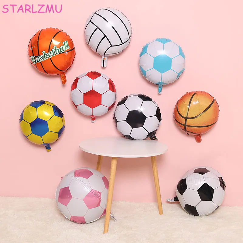 STARLZMU 1PCS Soccer football balloons Basketball helium balloon boby's birthday party decoration Soccer Fans Celebration Ballon
STARLZMU 1PCS Soccer football balloons Basketball helium balloon boby's birthday party decoration Soccer Fans Celebration Ballon