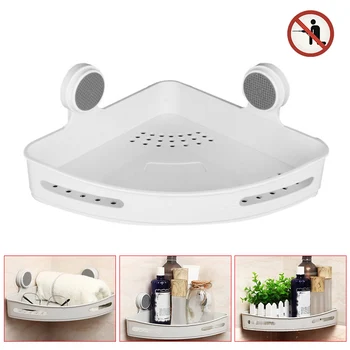 Strong Suction Cup Corner Shower Shelf Bathroom Shampoo Shower Storage Rack Organizer JA55
Strong Suction Cup Corner Shower Shelf Bathroom Shampoo Shower Storage Rack Organizer JA55