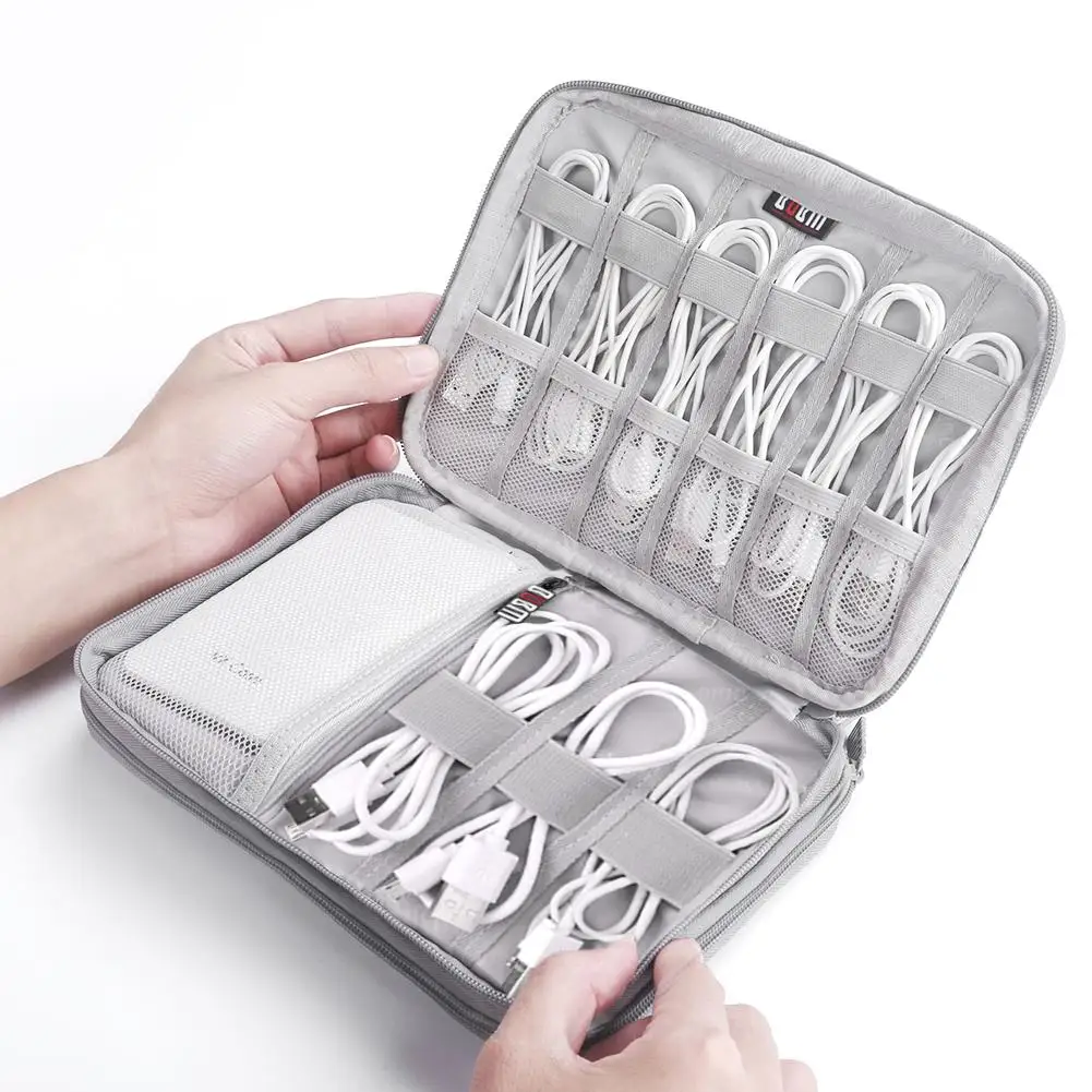 Portable Storage Tool Bag Digital Electronics Accessories Power Travel Organizer Cases Gadget for USB Cable Phone Charger
Portable Storage Tool Bag Digital Electronics Accessories Power Travel Organizer Cases Gadget for USB Cable Phone Charger