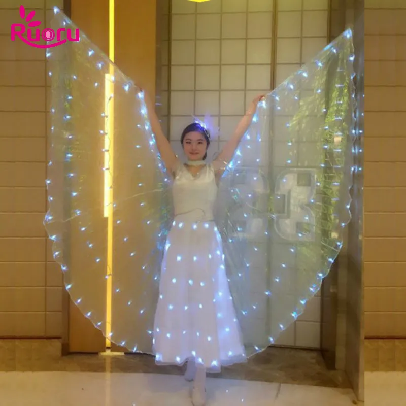 Ruoru Whole Sets Adult Ballet Dance Led Wings White Ballet Led Dress Hair Flower Ballet Dance Costumes Long Dress Dancewear
Ruoru Whole Sets Adult Ballet Dance Led Wings White Ballet Led Dress Hair Flower Ballet Dance Costumes Long Dress Dancewear