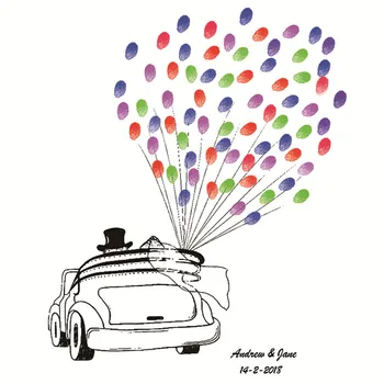 Wedding Car Fingerprint Painting Guest Book Home Decor Wall Art DIY Bride Groom Romantic Engagement Party DIY Poster Backdrop
Wedding Car Fingerprint Painting Guest Book Home Decor Wall Art DIY Bride Groom Romantic Engagement Party DIY Poster Backdrop