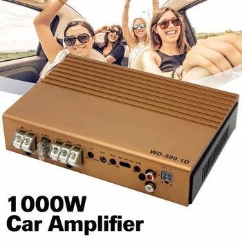 1000w Car Amplifier Class D Car subwoofer Car Audio Amplifiers 11v-16v Hifi Power Mini Amplifier Portable Audio Amplifier
1000w Car Amplifier Class D Car subwoofer Car Audio Amplifiers 11v-16v Hifi Power Mini Amplifier Portable Audio Amplifier