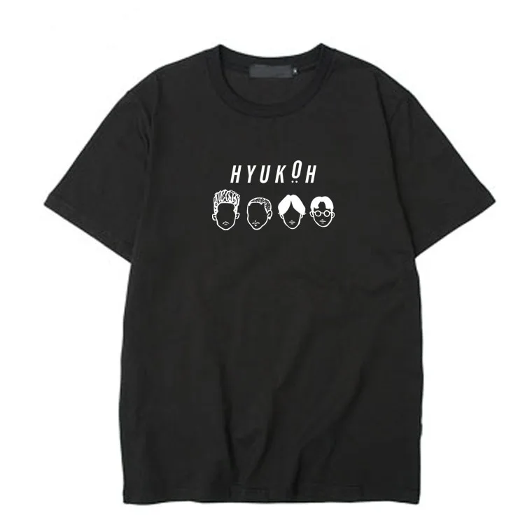 Kpop hyukoh band member cartoon portrait printing o neck short sleeve t shirt for fans unisex summer loose t-shirt 3 colors
Kpop hyukoh band member cartoon portrait printing o neck short sleeve t shirt for fans unisex summer loose t-shirt 3 colors