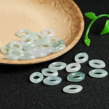 Natural A Cargo Emerald Oval Hoop parts Burmese Jade Handmade jewelry Woven Jade Accessories
Natural A Cargo Emerald Oval Hoop parts Burmese Jade Handmade jewelry Woven Jade Accessories