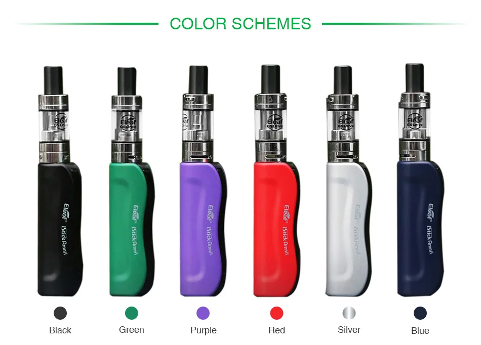 2018 New Eleaf IStick Amnis Kit with 2ml GS Drive Tank & 900mAh Built-in Battery with GS Air Coil Vape Kit Vs X-priv / Species