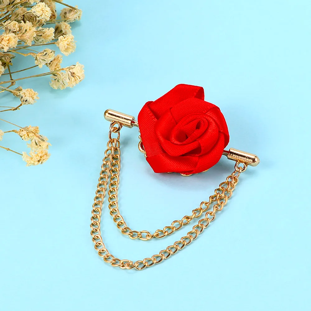Rose Flower Lapel Pin Men Woman Wedding Boutonniere Handmade Wedding Brooch Professional Coat Badge Jewelry Accessories
Rose Flower Lapel Pin Men Woman Wedding Boutonniere Handmade Wedding Brooch Professional Coat Badge Jewelry Accessories