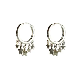 LouLeur sterling 925 silver five star earrings designer original fashion tassel earrings for women silver jewelry for charms
LouLeur sterling 925 silver five star earrings designer original fashion tassel earrings for women silver jewelry for charms