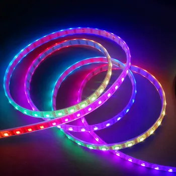 Addressable 4m DC5V SK6812 led pixel srip,IP68,60pcs SK6812/M with 60pixels;WHITE PCB,IP68;epoxy resin filled in the tube
Addressable 4m DC5V SK6812 led pixel srip,IP68,60pcs SK6812/M with 60pixels;WHITE PCB,IP68;epoxy resin filled in the tube