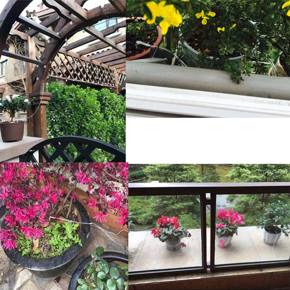 Garden Plant Drip Irrigation Kit Self Watering System Auto Watering Vacation Watering Timer SKD88
Garden Plant Drip Irrigation Kit Self Watering System Auto Watering Vacation Watering Timer SKD88