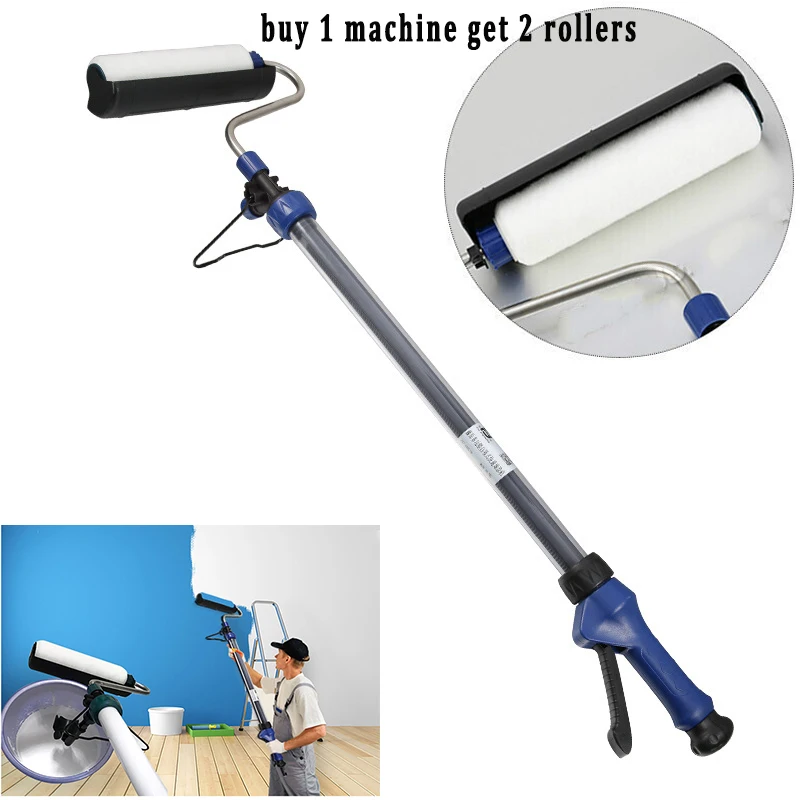 Decorative Paint Roller Extension 1.6 Meter Storage Injection Polyurethane Tool for Wall Cylinder Textured Machine 2 rollers
Decorative Paint Roller Extension 1.6 Meter Storage Injection Polyurethane Tool for Wall Cylinder Textured Machine 2 rollers