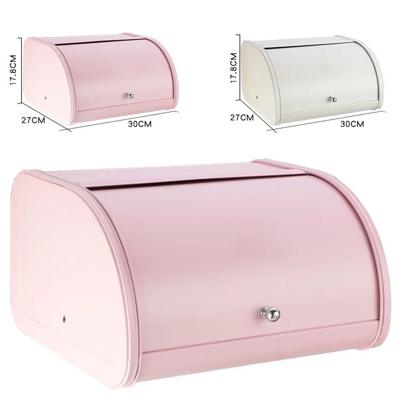Metal Bread Box Bin kitchen Storage Containers with Roll Top Lid Kitchenware Storage Box UYT Shop
Metal Bread Box Bin kitchen Storage Containers with Roll Top Lid Kitchenware Storage Box UYT Shop
