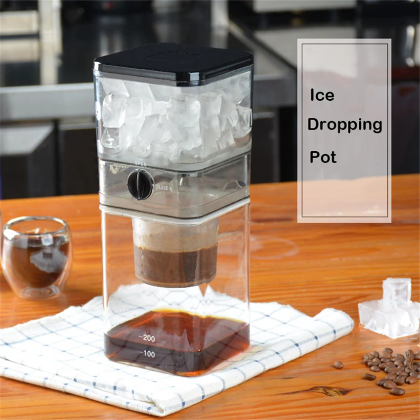 500ml Mini Ice Drip Coffee Filter Portable Reusable Glass Percolators Espresso Coffee Dripper Pot Ice Cold Brew Coffee Maker
500ml Mini Ice Drip Coffee Filter Portable Reusable Glass Percolators Espresso Coffee Dripper Pot Ice Cold Brew Coffee Maker