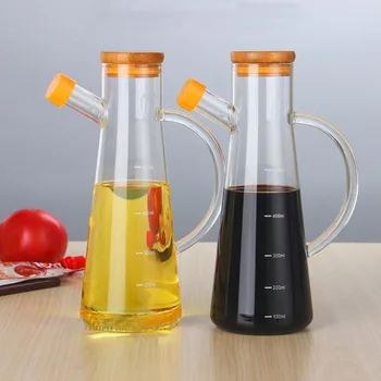 500ML Premium Olive Oil Bottle No Drip Glass Oil Pourer Kitchen Olive Oil Container Vinegar Measuring Spout Storage Oil Bottle
500ML Premium Olive Oil Bottle No Drip Glass Oil Pourer Kitchen Olive Oil Container Vinegar Measuring Spout Storage Oil Bottle