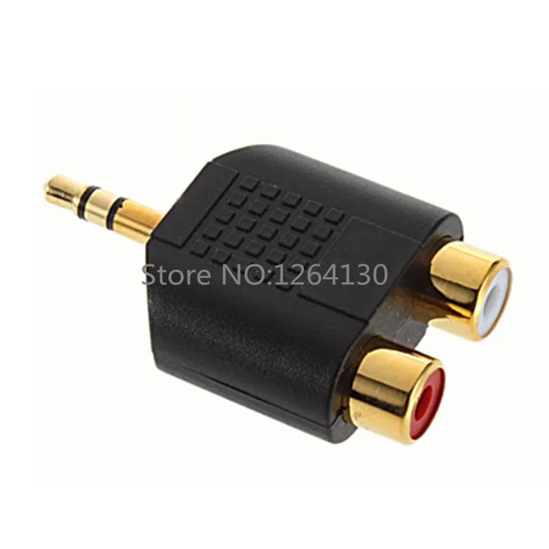 A Points two 3.5 mm Audio Adapter Revolution of Double Lotus Mother Female 3.5mm Audio Plug to 2 RCA
A Points two 3.5 mm Audio Adapter Revolution of Double Lotus Mother Female 3.5mm Audio Plug to 2 RCA