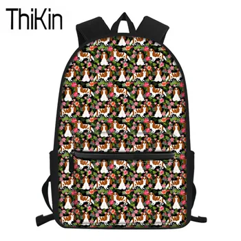 THIKIN Kids Bag for School King Charles Spaniel Printing School Bags Children Shoulder Bags Teenagers Large Laptop Bagpack Women
THIKIN Kids Bag for School King Charles Spaniel Printing School Bags Children Shoulder Bags Teenagers Large Laptop Bagpack Women