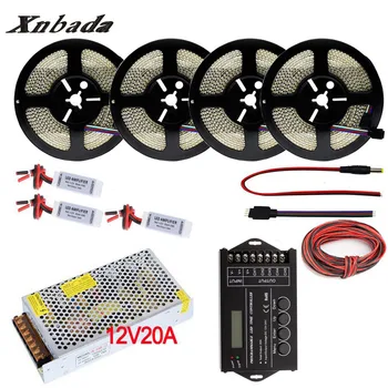 5-20M RGB LED Strip 3528/2835 234 LEDs/m DC12V Flexible Light RGB Neon Strip + DC12V-24V TC420 RGB Led Controller + Power Supply
5-20M RGB LED Strip 3528/2835 234 LEDs/m DC12V Flexible Light RGB Neon Strip + DC12V-24V TC420 RGB Led Controller + Power Supply