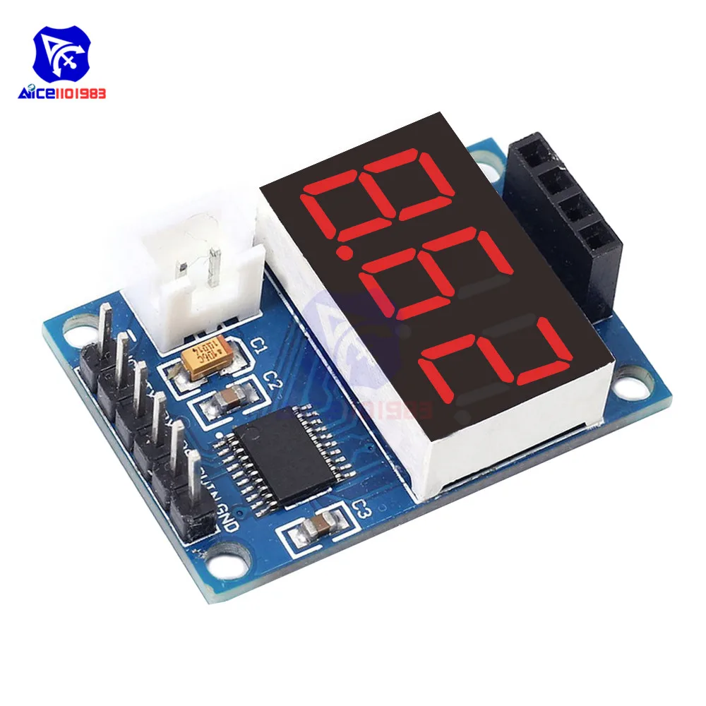 Ultrasonic Distance Measurement Control Board Rangefinder 3 Bit LED Digital Display HC-SR04 8 bit MCU for Arduino Robot
Ultrasonic Distance Measurement Control Board Rangefinder 3 Bit LED Digital Display HC-SR04 8 bit MCU for Arduino Robot