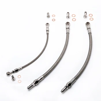 Kinugawa Turbo Oil and Water Line Kit for Mitsubishi 4G63T EVO 4~9 w/ for Garrett GT3076R Ball Bearing
Kinugawa Turbo Oil and Water Line Kit for Mitsubishi 4G63T EVO 4~9 w/ for Garrett GT3076R Ball Bearing