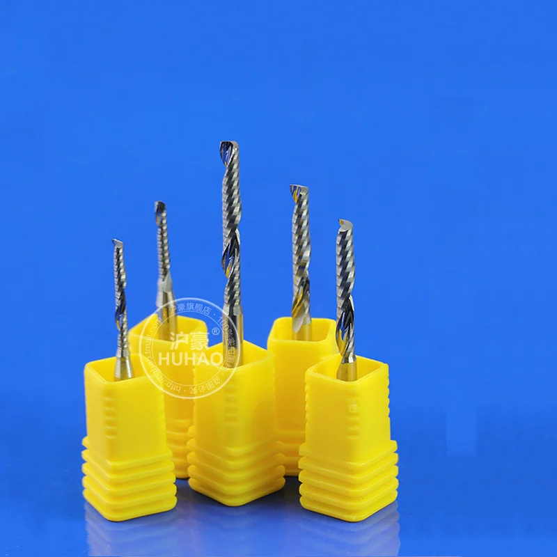 5pcs A Series 3.175mm Shank One Flute Spiral End mill Acrylic PVC MDF Milling Cutter Tungsten Cutting Tools Japan Carbide
5pcs A Series 3.175mm Shank One Flute Spiral End mill Acrylic PVC MDF Milling Cutter Tungsten Cutting Tools Japan Carbide