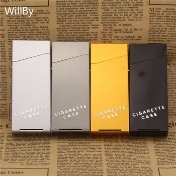 2PCS/LOT Thin and Long Lady's 20 Pcs of Refined Aluminum Alloy Cigarette Case
2PCS/LOT Thin and Long Lady's 20 Pcs of Refined Aluminum Alloy Cigarette Case