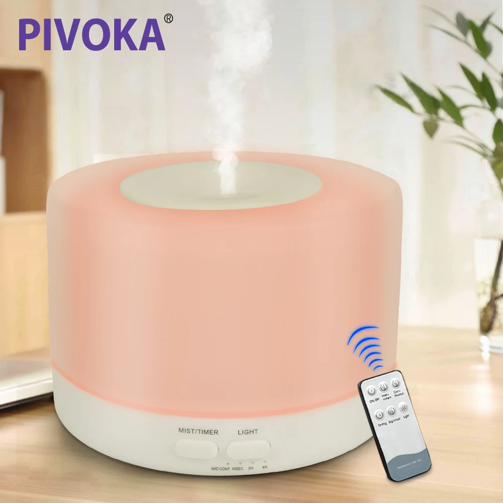 PIVOKA 300ml Remote Control Air Humidifier Essential Oil Diffuser Humidificador Mist Maker LED Aroma Diffusor Aromatherapy
PIVOKA 300ml Remote Control Air Humidifier Essential Oil Diffuser Humidificador Mist Maker LED Aroma Diffusor Aromatherapy