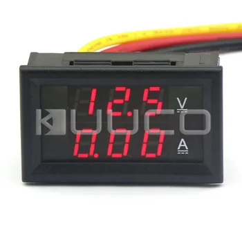 Digital Voltage Current Meter DC 4.5~30V/2A Voltmeter Ammeter DC 12V 24V Panel Meter/Digital Meter 2in1 Monitor/Tester
Digital Voltage Current Meter DC 4.5~30V/2A Voltmeter Ammeter DC 12V 24V Panel Meter/Digital Meter 2in1 Monitor/Tester